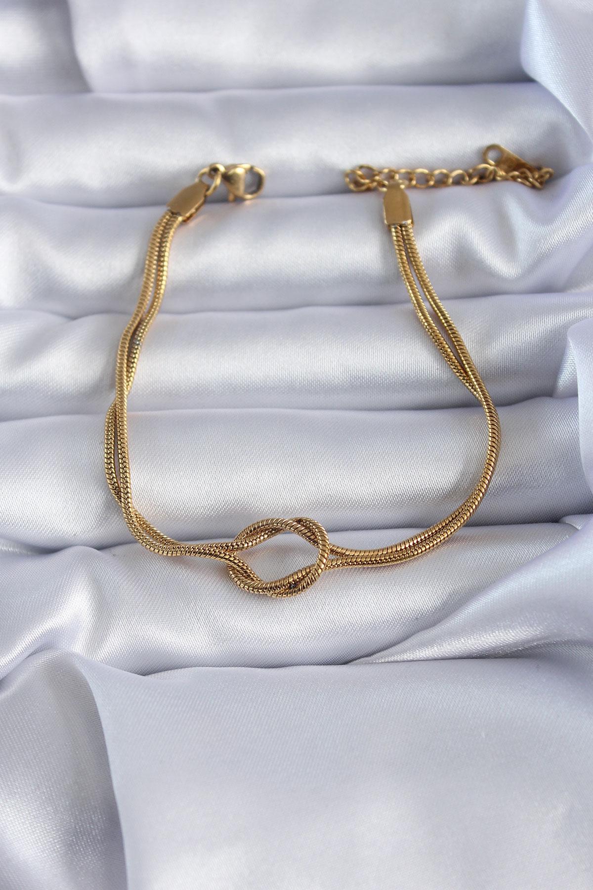 Turkuaz Deniz Yıldızı Objeli Deniz Kabuğu Halhal