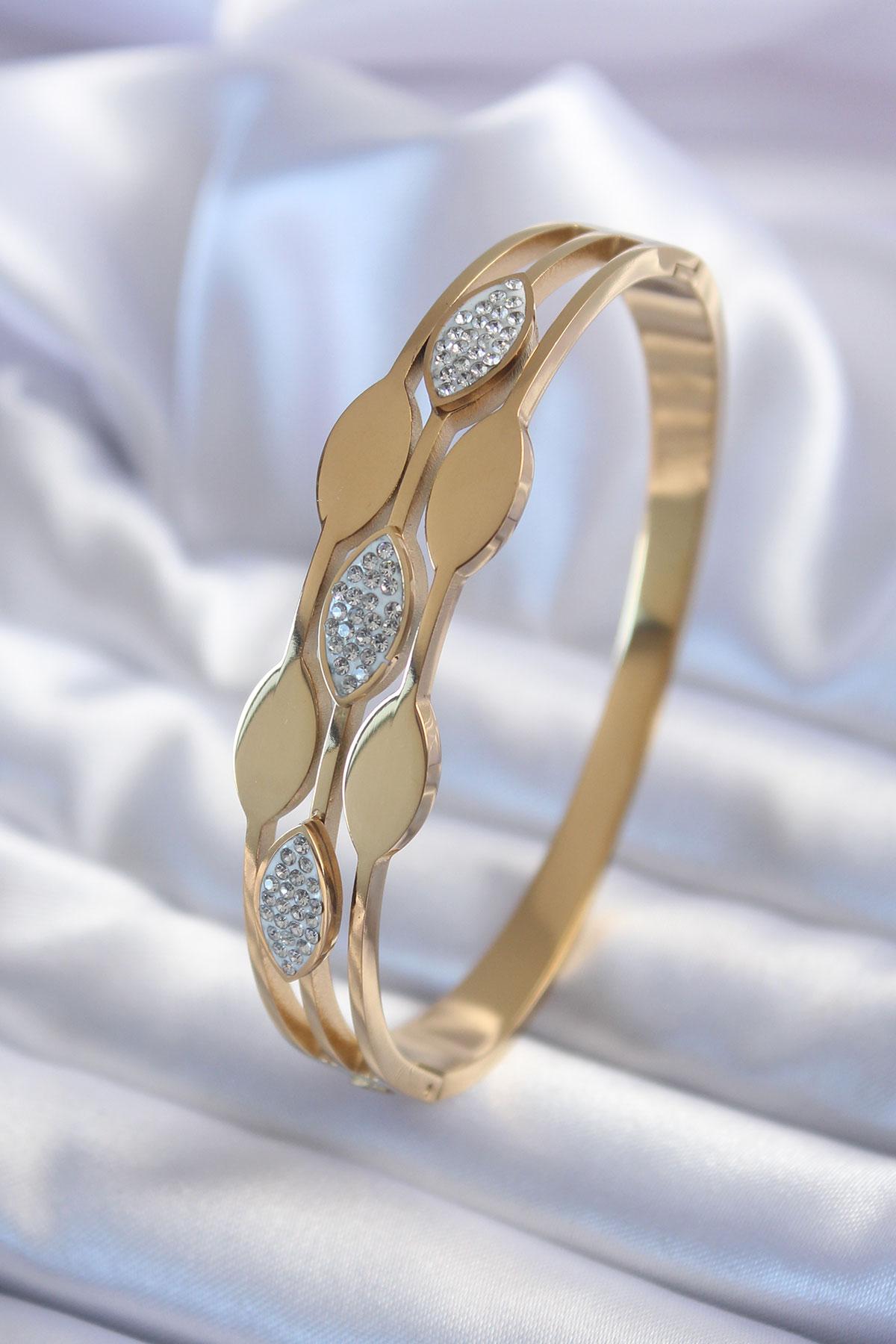 Turkuaz Deniz Yıldızı Objeli Deniz Kabuğu Halhal