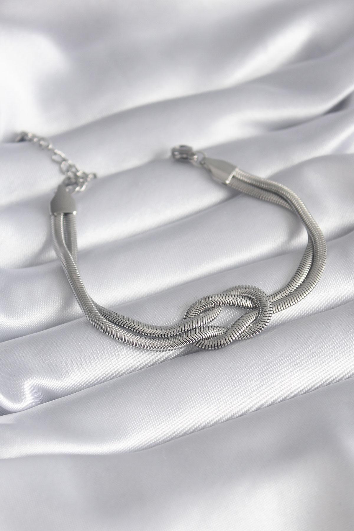 Turkuaz Deniz Yıldızı Objeli Deniz Kabuğu Halhal