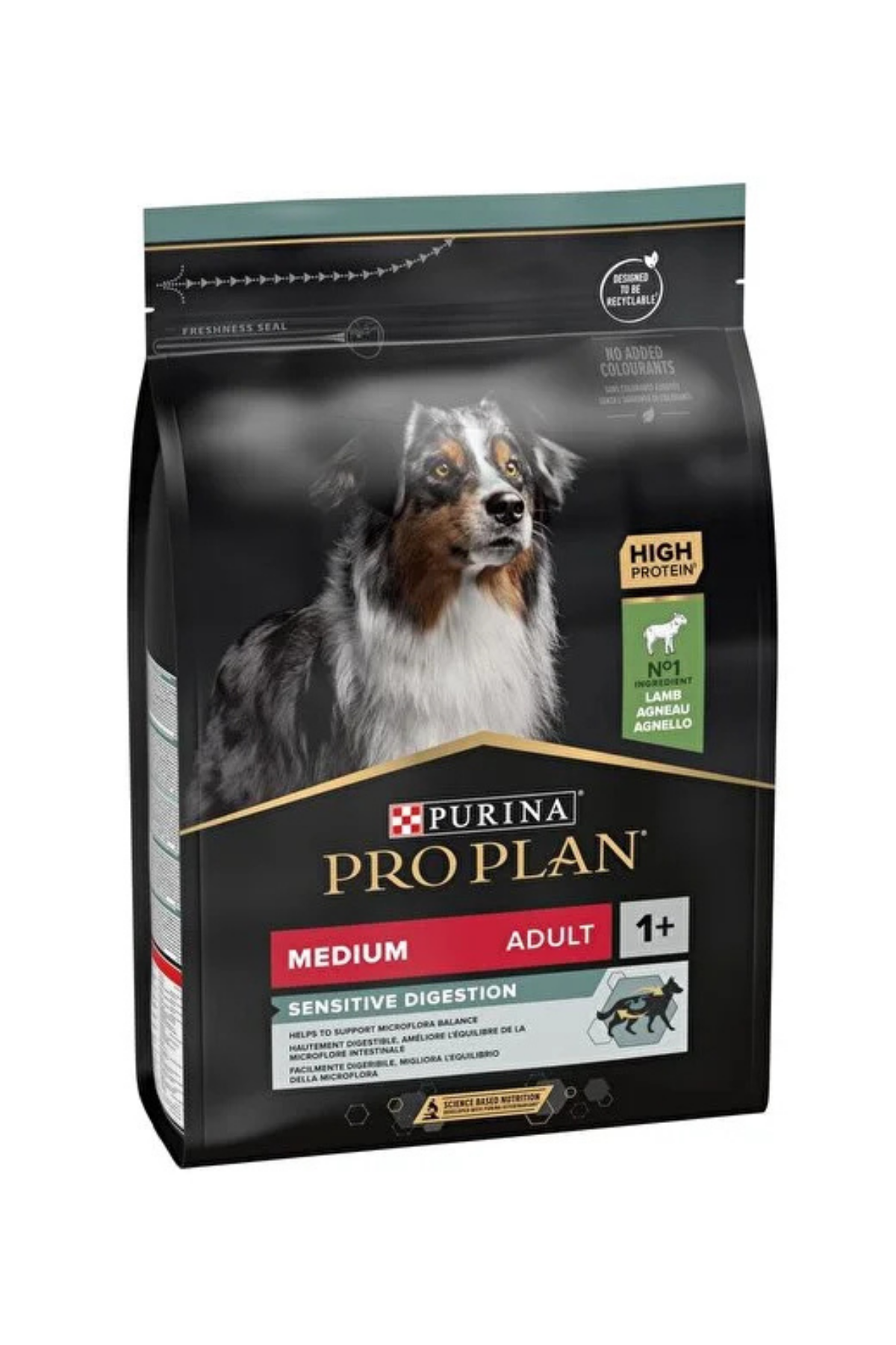 Orta Irk Yetişkin Kuzu Etli Köpek Maması 3 Kg