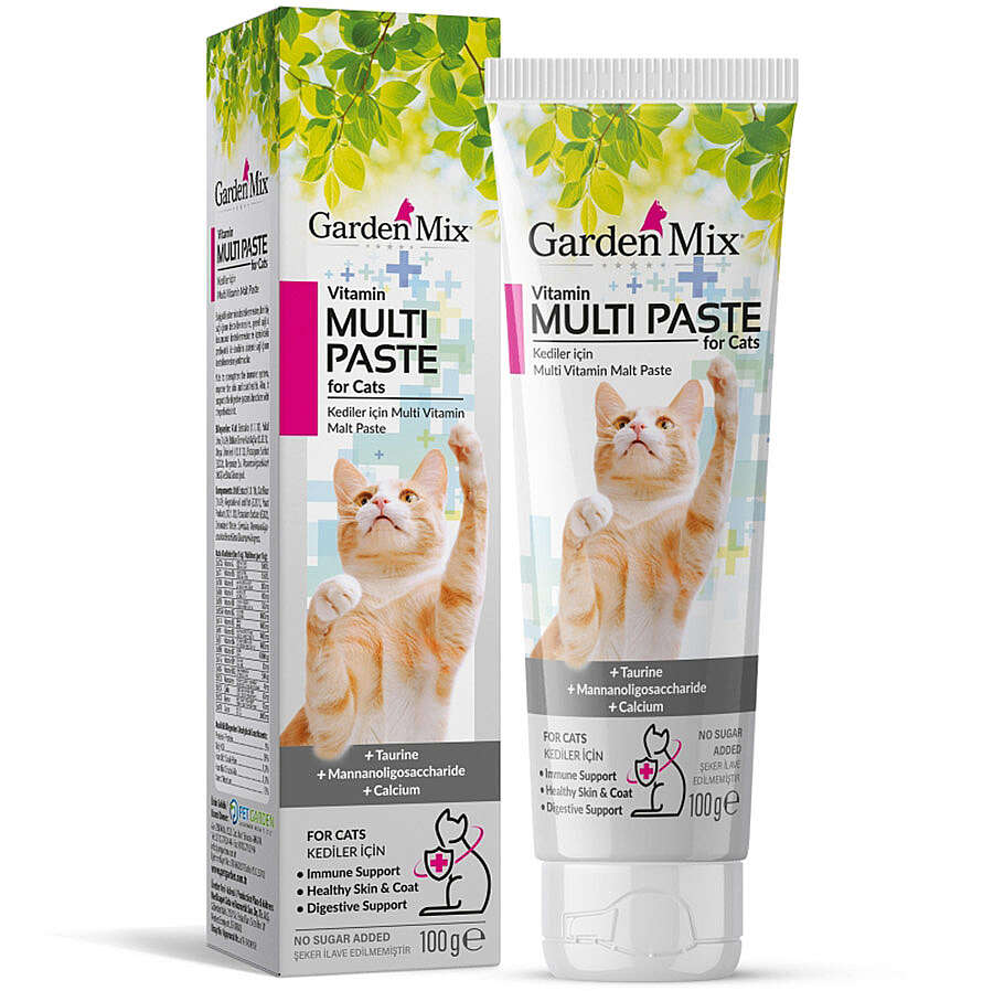 Garden mix kedi multivitamin macun 100 g