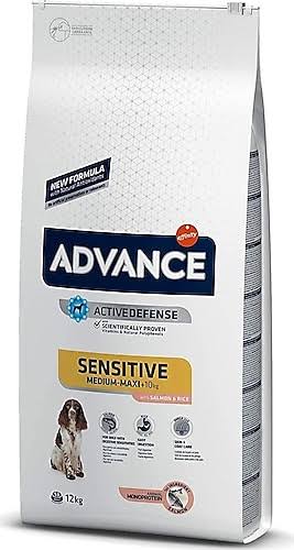Medium & Maxi Sensitive Somonlu Pirinçli 12 Kg Yetişkin Köpek Maması ( Actıve Defense Advance )